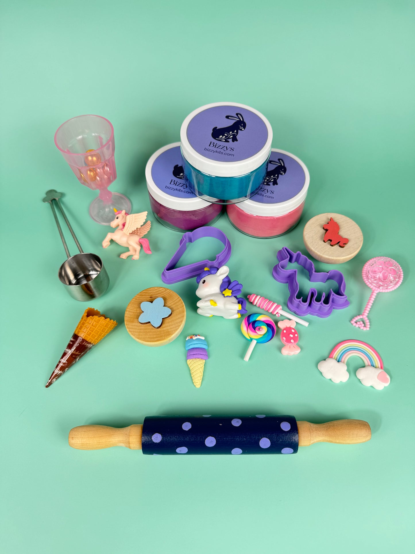 Ice Cream Unicorn Playdough Kit
