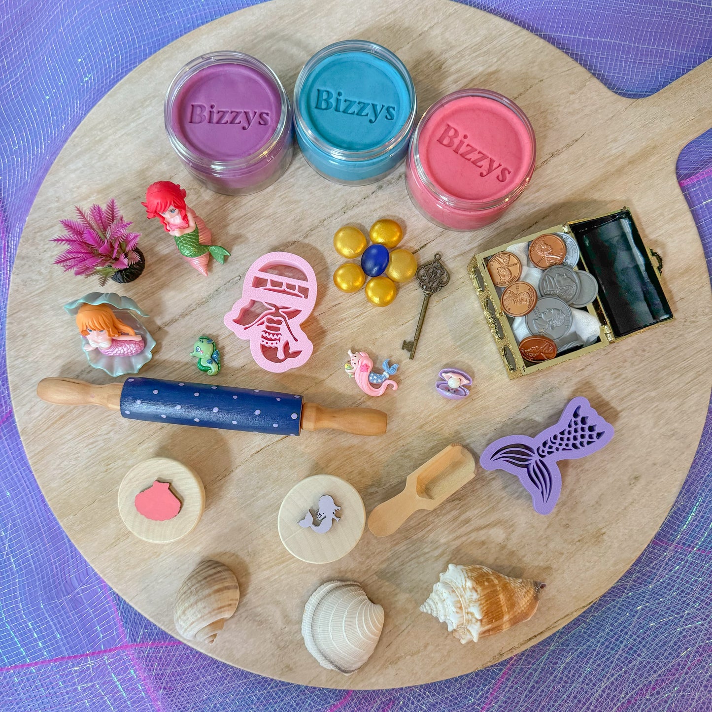 Mermaid Playdough Kit