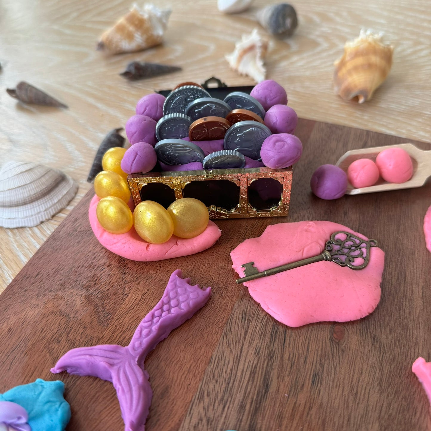 Mermaid Playdough Kit