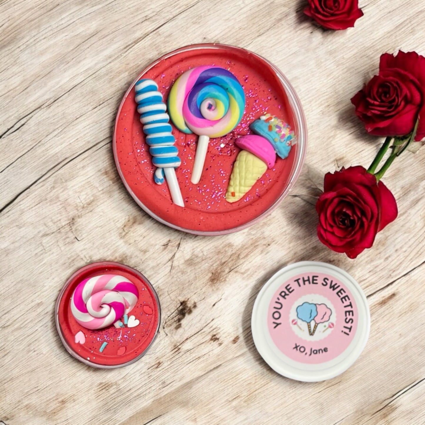 Playdough Valentine Favor