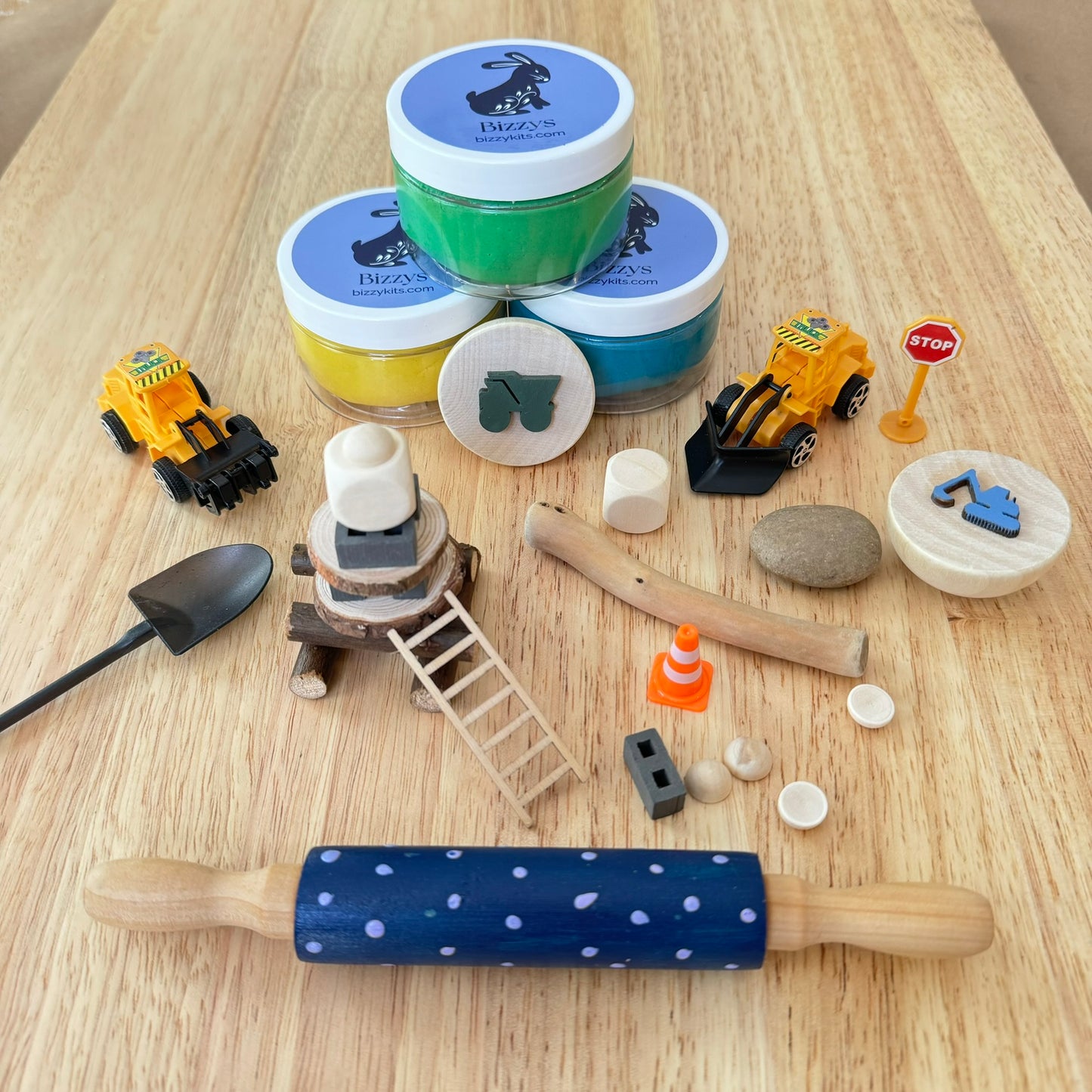 Construction Playdough Kit