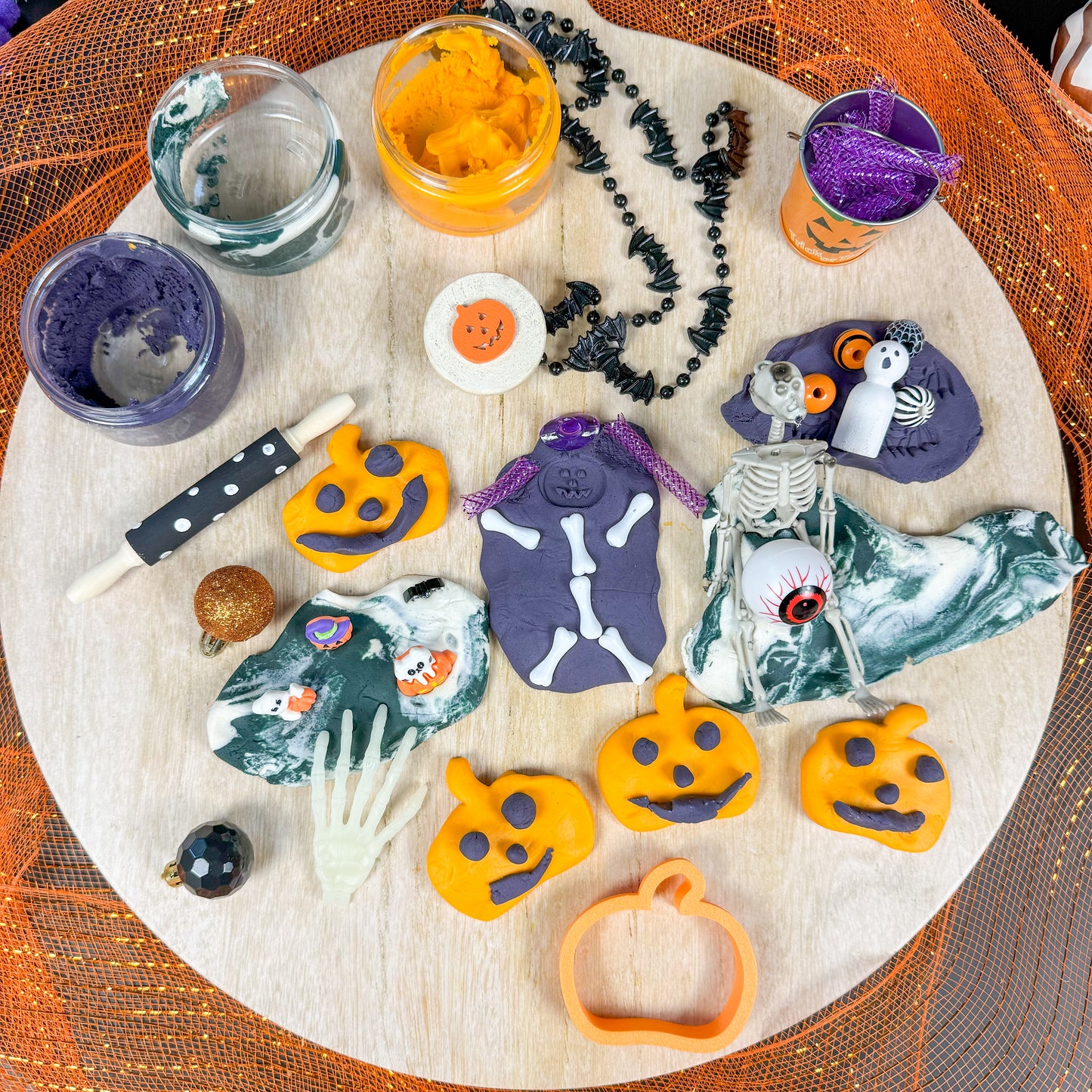 Halloween Playdough Kit