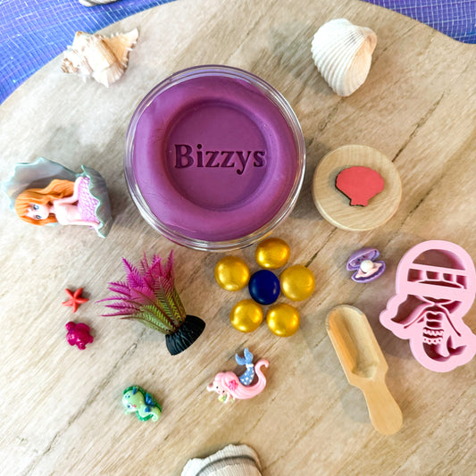 Mermaid Playdough Sensory Jar