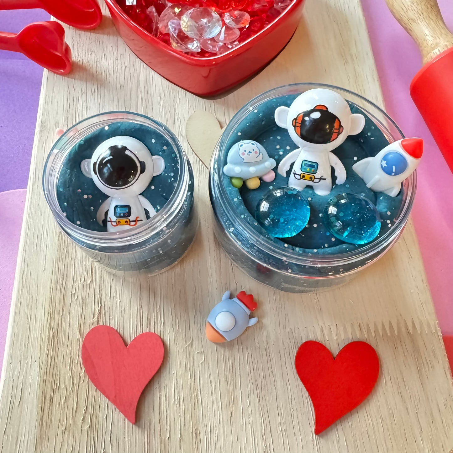 Playdough Valentine Favor