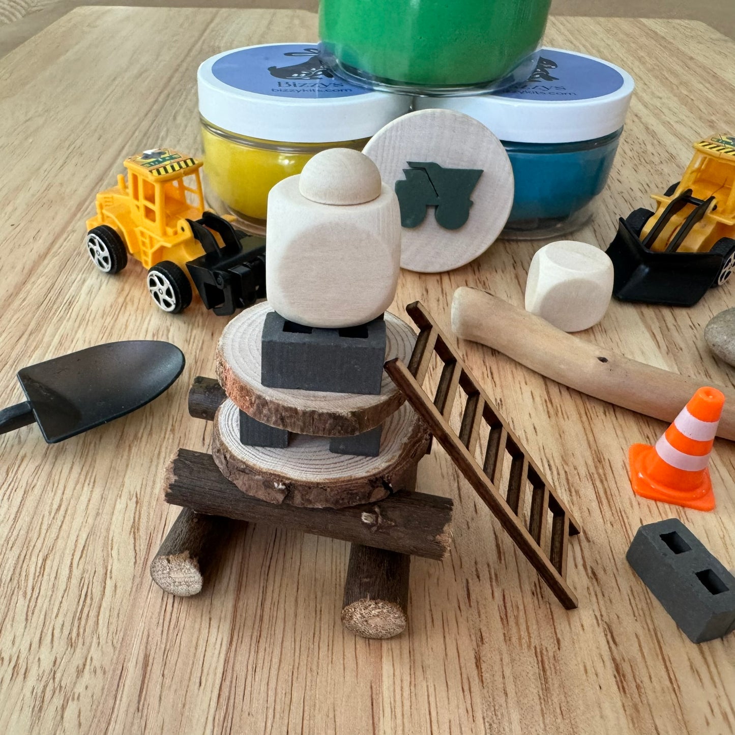 Construction Playdough Kit